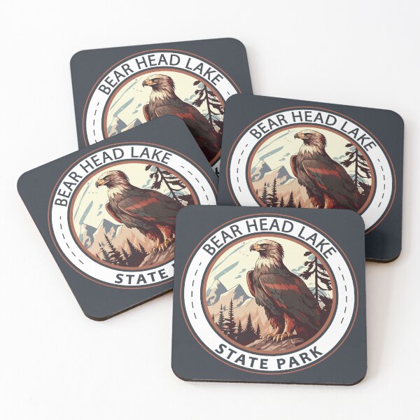 Item preview, Bear Head Lake State Park Minnesota Bald Eagle Badge designed and sold by KrisSidDesigns.