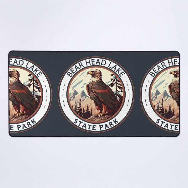 Item preview, Bear Head Lake State Park Minnesota Bald Eagle Badge designed and sold by KrisSidDesigns.