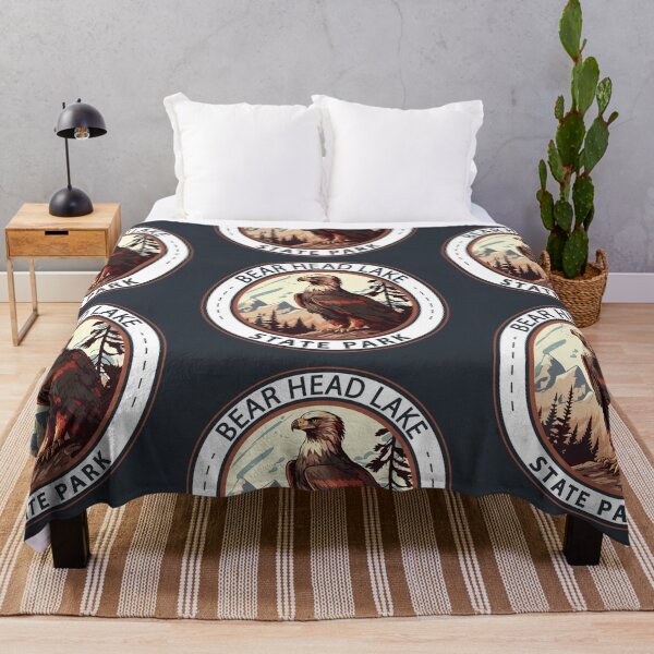 Item preview, Bear Head Lake State Park Minnesota Bald Eagle Badge designed and sold by KrisSidDesigns.
