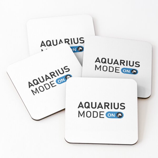 Item preview, AQUARIUS MODE ON Zodiac Sign January 20- February19 MODE ON Lucky color Essential T-Shirt designed and sold by EMaizingMakes.