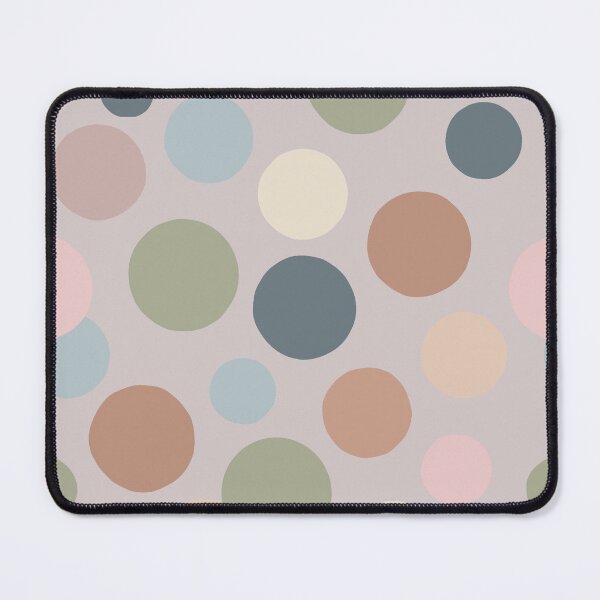 Aperçu de l'œuvre Motif de couleurs neutres à pois rétro chic créée et vendue par ankka.