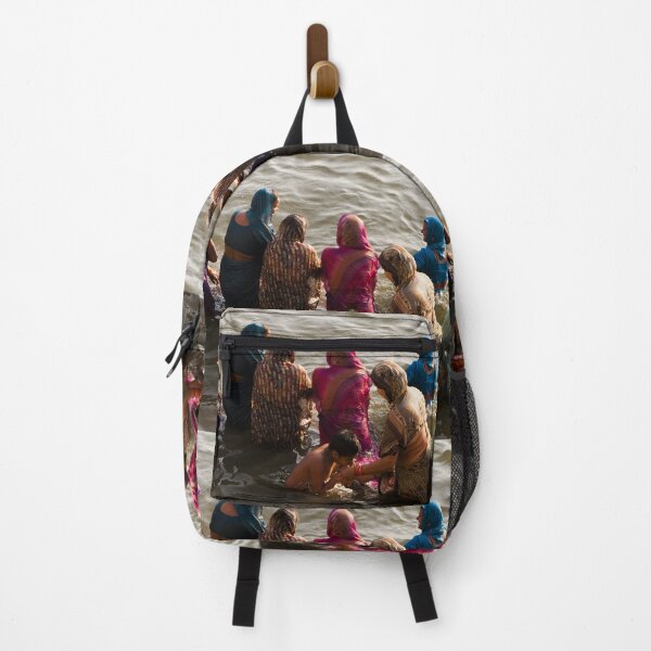 Item preview, Women bathing in the holy river Ganges in India designed and sold by GDDO.