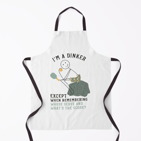 Item preview, Mens Pickleball Pun I'm a Dinker Thinker designed and sold by whyitsme.