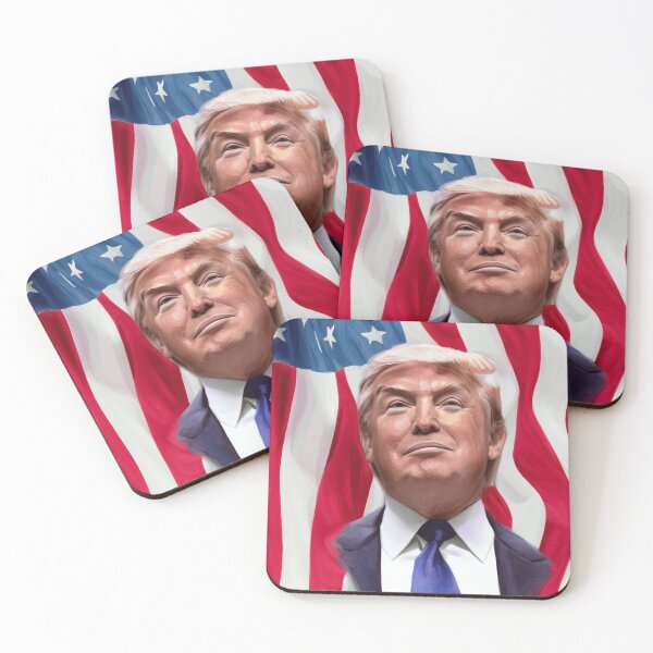 Item preview, Trump, looking forward, looking upward, looking designed and sold by HotTakePrints.