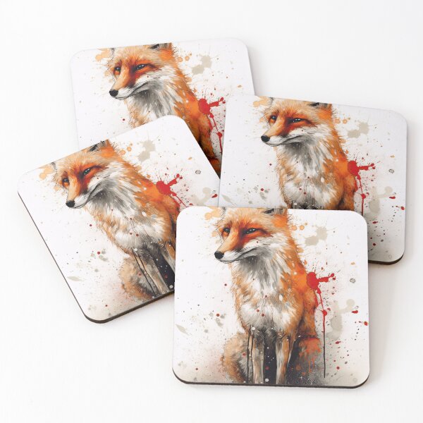 Item preview, Fox paitning designed and sold by pietrofoto.