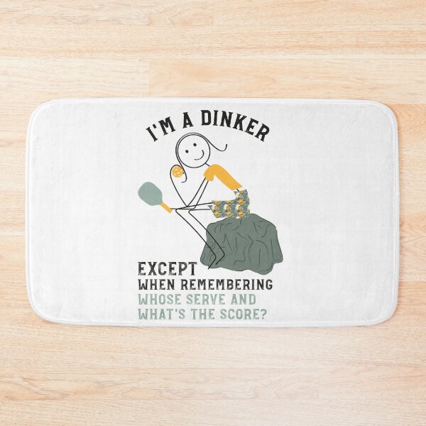 Item preview, Womens Pickleball Pun I'm a Dinker Thinker designed and sold by whyitsme.