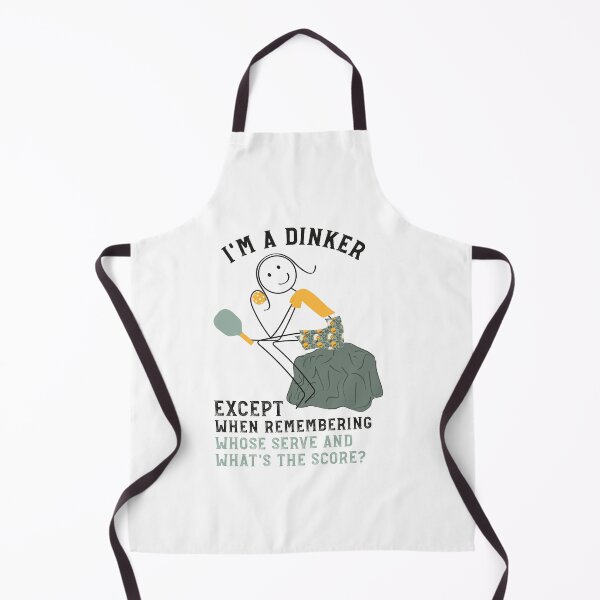 Item preview, Womens Pickleball Pun I'm a Dinker Thinker designed and sold by whyitsme.