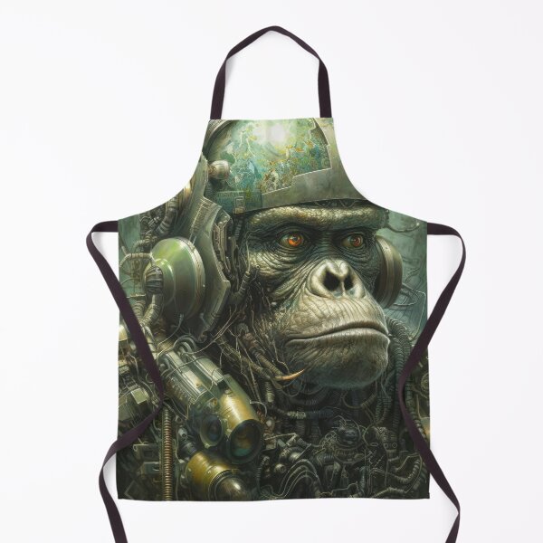 Artikelvorschau, Biomechanical Steampunk Ape 2 entworfen und verkauft von Earth Celebration Designs.