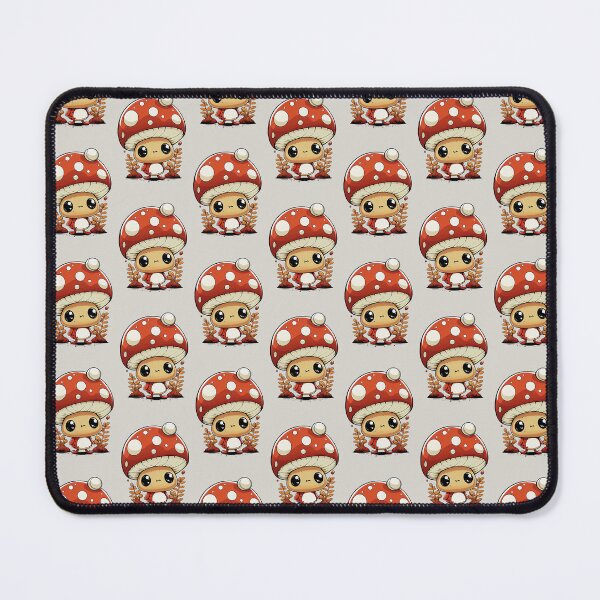 Item preview, cute kawaii colorful mushroom designed and sold by Quiki.