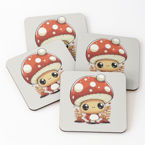 Artikelvorschau, cute kawaii colorful mushroom entworfen und verkauft von Quiki.
