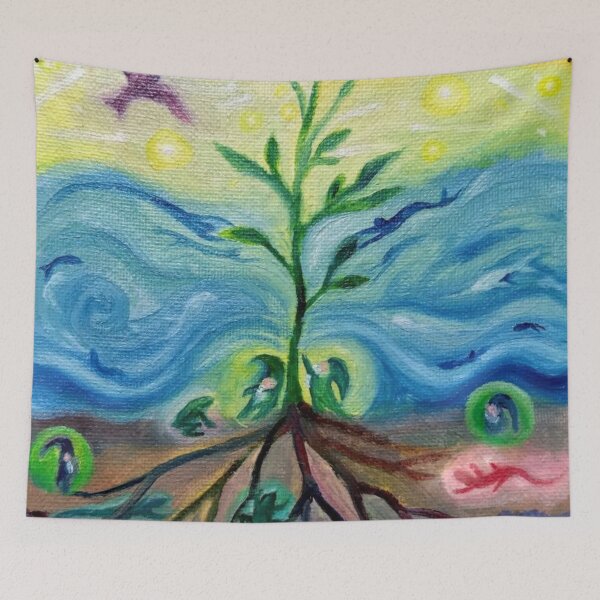 Item preview, salamanders, sylphs, undines and gnomes designed and sold by SpiritualArt11.