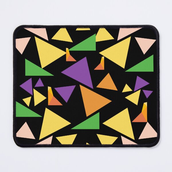 Item preview, Mosaic Tiles on Black Background designed and sold by HanaiPrint.