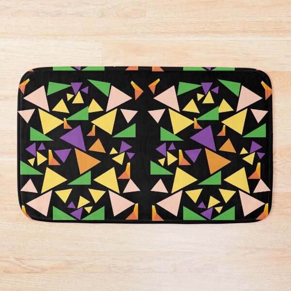Item preview, Mosaic Tiles on Black Background designed and sold by HanaiPrint.