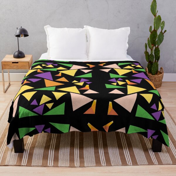 Item preview, Mosaic Tiles on Black Background designed and sold by HanaiPrint.