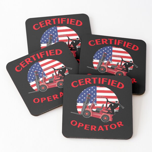 Item preview, Forklift Ninja Certified Forklift Operator FRR designed and sold by TeamsterLife.