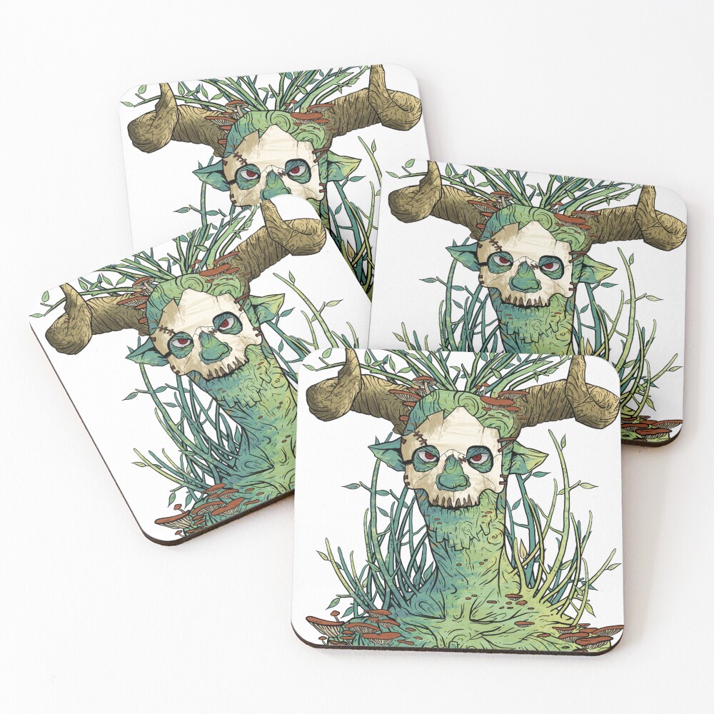 Item preview, Coasters (Set of 4) designed and sold by MythosMerch.