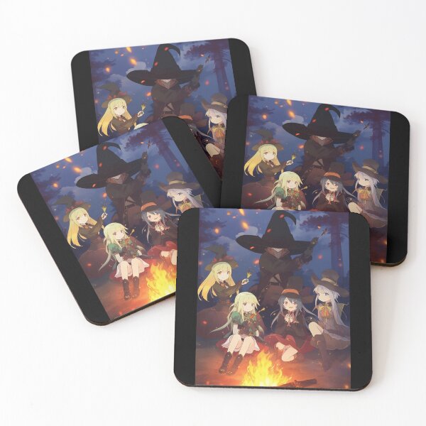 Item preview, Anime Witches at the Campfire designed and sold by artbybrado.