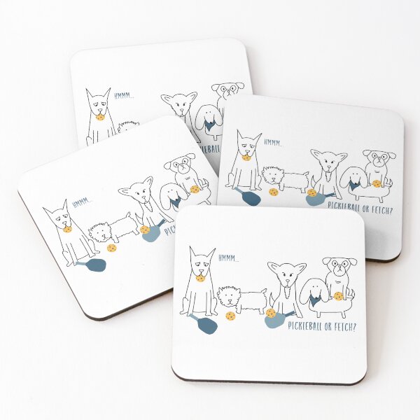 Item preview, Funny Pickleball Dogs designed and sold by whyitsme.
