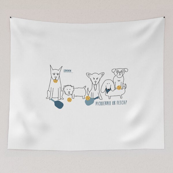 Item preview, Funny Pickleball Dogs designed and sold by whyitsme.