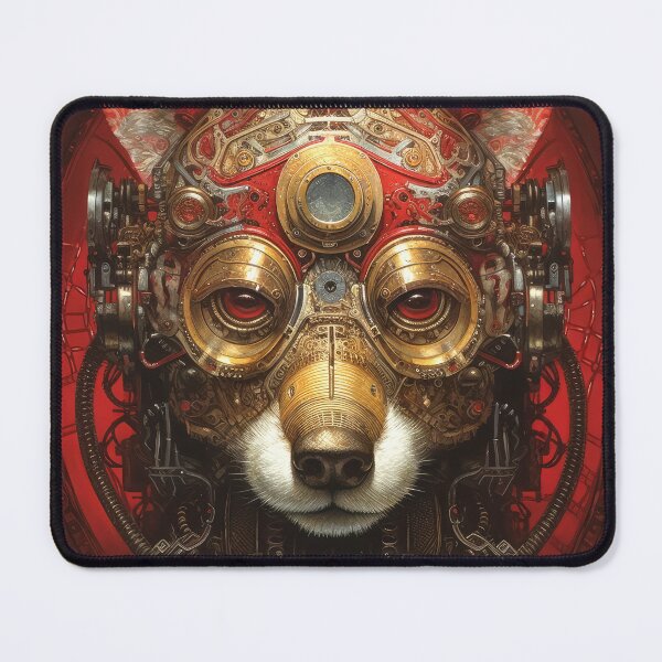 Item preview, Biomechanical Steampunk Dog 1 designed and sold by Earth Celebration Designs.