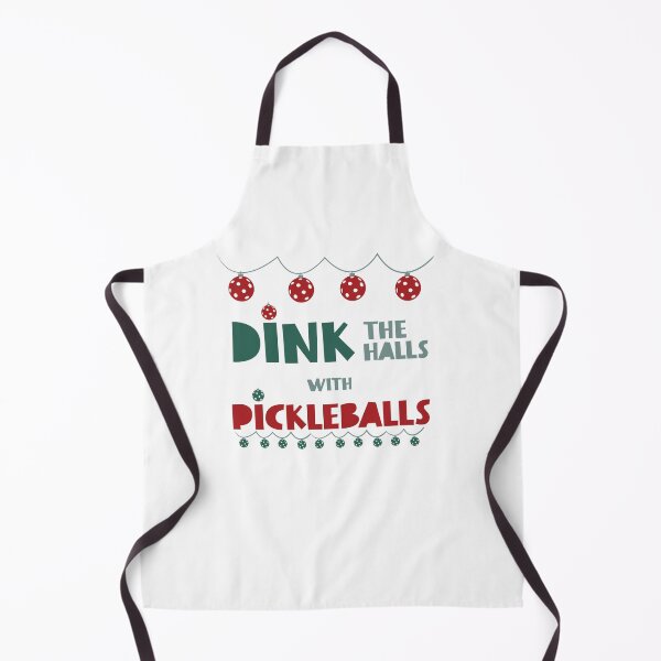 Item preview, Christmas Pickleball Pun Dink the Halls with Pickleballs designed and sold by whyitsme.