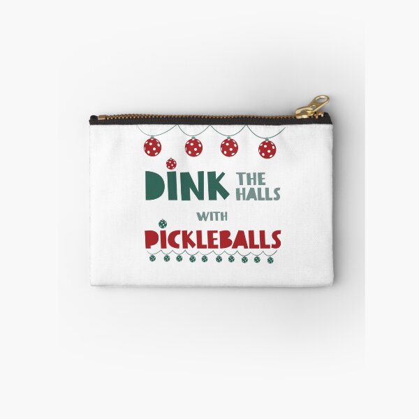 Item preview, Christmas Pickleball Pun Dink the Halls with Pickleballs designed and sold by whyitsme.