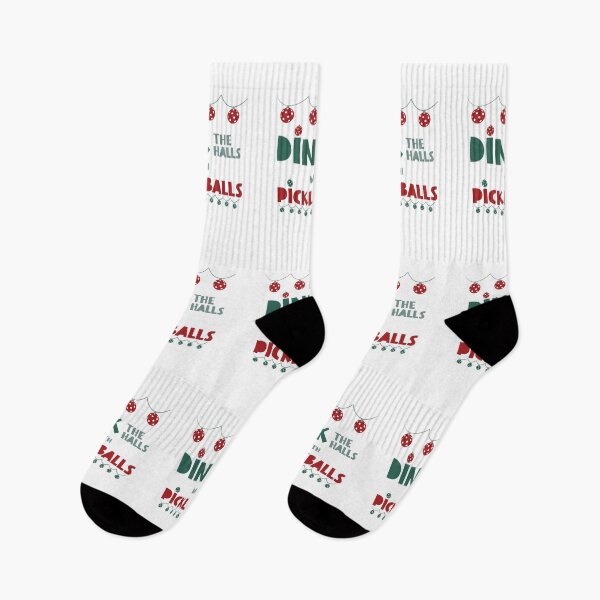 Item preview, Christmas Pickleball Pun Dink the Halls with Pickleballs designed and sold by whyitsme.