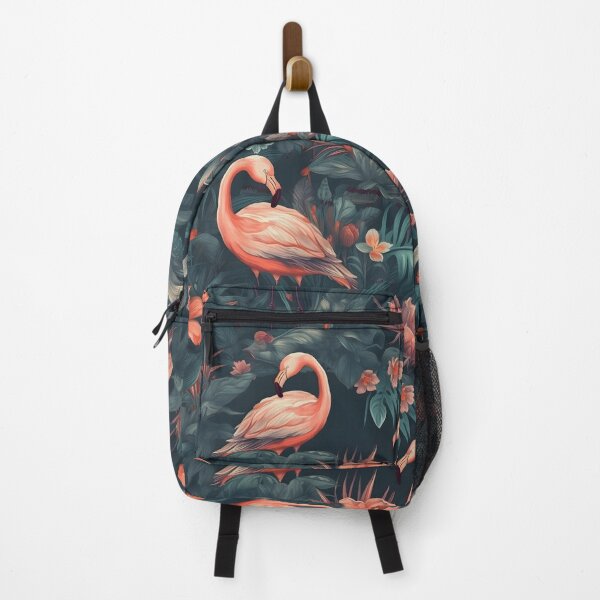 Item preview, Flamingo jungle style pattern designed and sold by FuschDesigns.