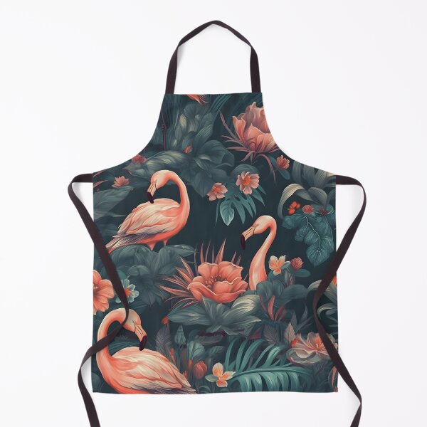 Item preview, Flamingo jungle style pattern designed and sold by FuschDesigns.