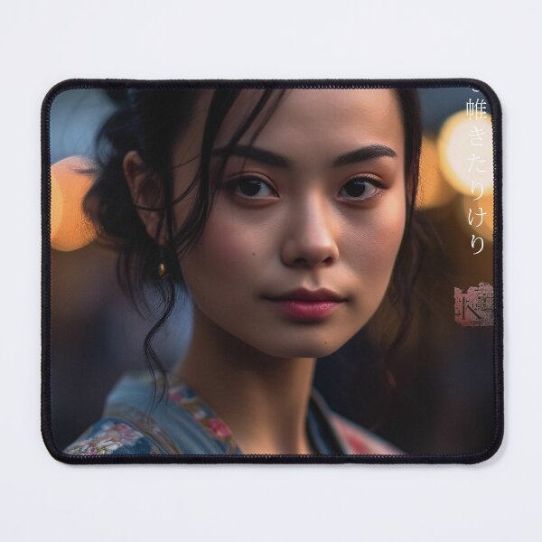 Item preview, Japonés maiko DS0317 haiku geisha retrato fotografía viejo Kioto por Ksavera designed and sold by KsaveraArt.