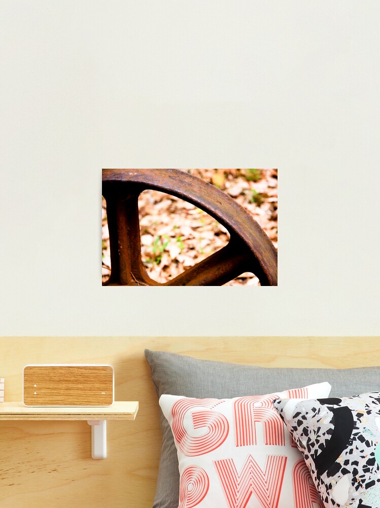Thumbnail 2 of 3, Photographic Print, Old wheel designed and sold by mistered.