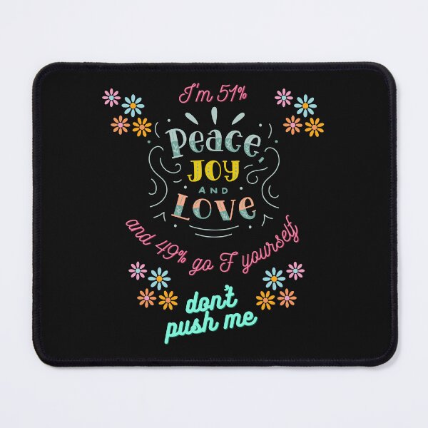 Item preview, Funny Sassy Quote For Peaceful Rebels And Hippie Badasses designed and sold by StormyMuse.