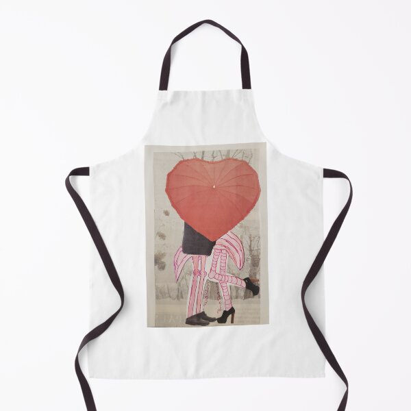Item preview, Flamingo Heart Umbrella designed and sold by NerdBliss.
