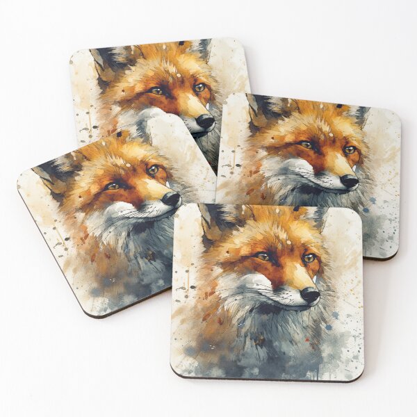 Item preview, Red fox artwork designed and sold by pietrofoto.