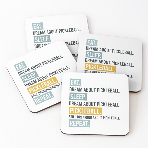 Item preview, Pickleball Eat Sleep Dream Repeat designed and sold by whyitsme.