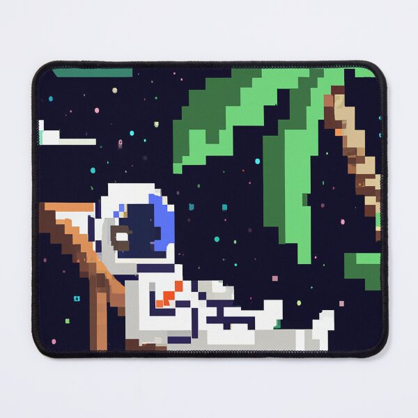 Item preview, Vacation Goals: Pixel Astronauts Chill in Paradise Beyond Earth designed and sold by QuotesUnleashed.