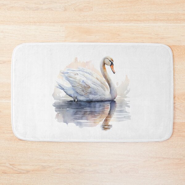 Item preview, Stunning Swan Watercolour Portrait designed and sold by Adios65.