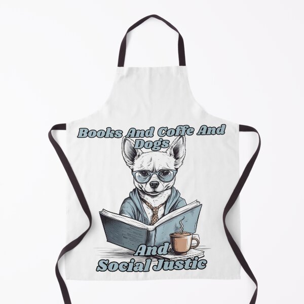 Item preview, Books And Coffe And Dogs And Social Justic #3 designed and sold by ImprintPro.