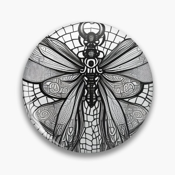 Item preview, B/W  Dragonfly designed and sold by Pjay McConnell.