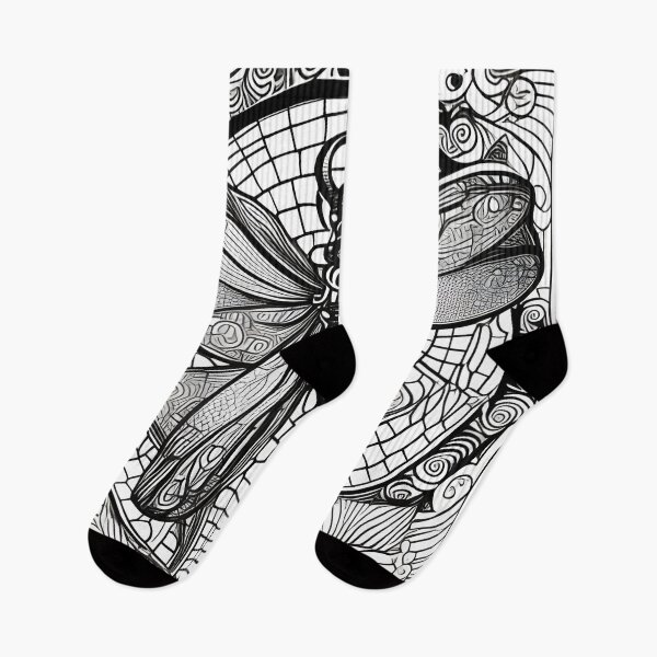 Item preview, B/W  Dragonfly designed and sold by Pjay McConnell.