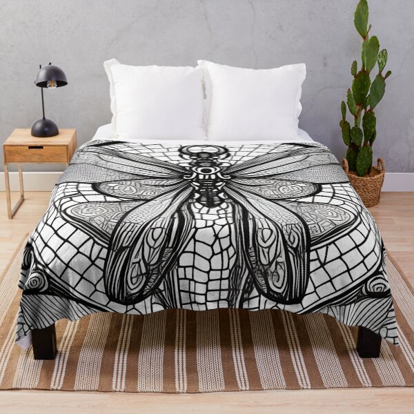 Item preview, B/W Dragonfly designed and sold by Pjay McConnell.