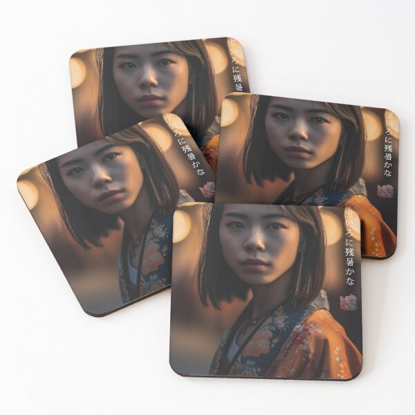 Item preview, Japanese maiko DS0318 haiku geisha portrait photography old Kioto by Ksavera designed and sold by KsaveraArt.