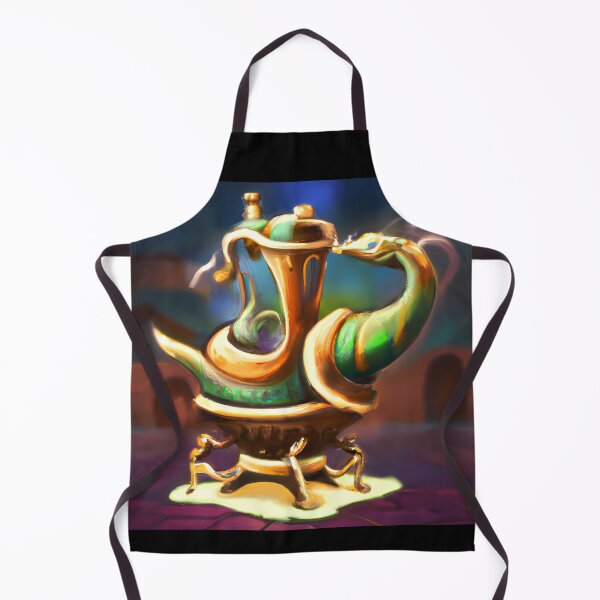 Item preview, Lamp Genie In Cyberpunk Universe designed and sold by KalipsoArt.