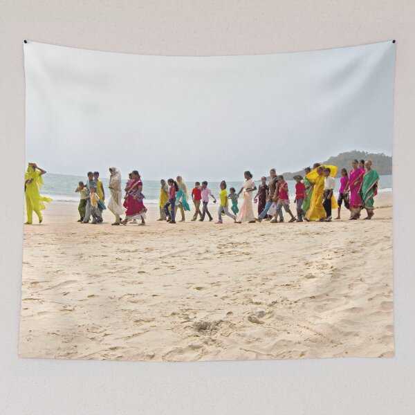 Item preview, Caravan of people in Palolem, India designed and sold by GDDO.