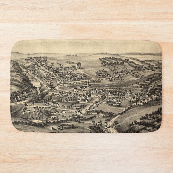 Item preview, Moscow, Pennsylvania (1891) designed and sold by allhistory.