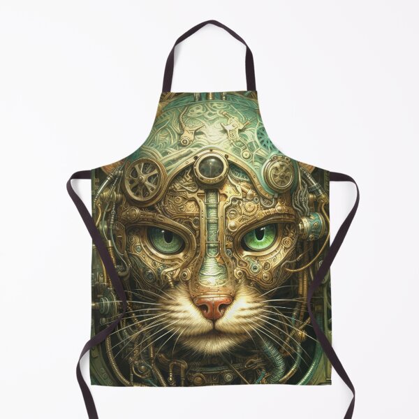 Item preview, Biomechanical Steampunk Cat 1 designed and sold by Earth Celebration Designs.