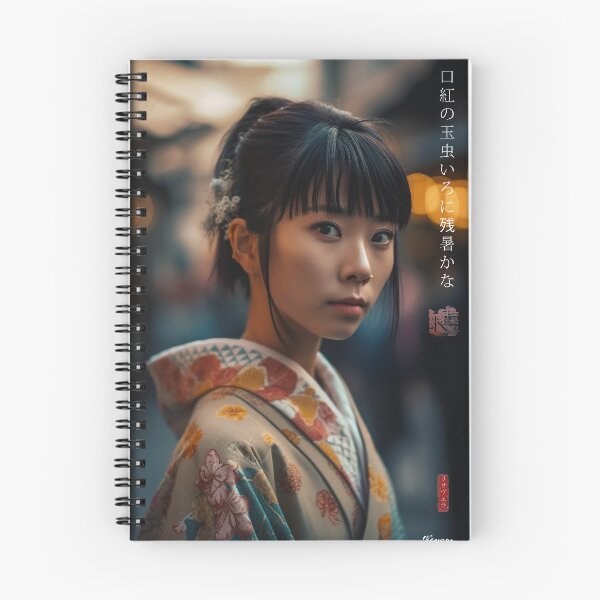 Item preview, Japonés maiko DS0319 haiku geisha retrato fotografía viejo Kioto por Ksavera designed and sold by KsaveraArt.