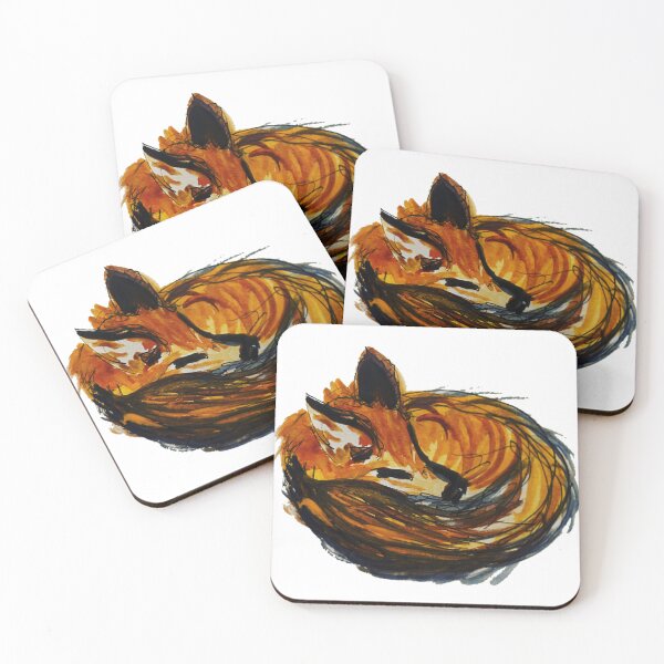 Artikelvorschau, Sleeping Fox entworfen und verkauft von Rebecca Seeman.