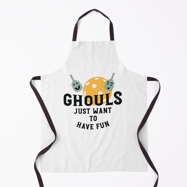 Item preview, Halloween Pickleball Pun Ghouls Just Want to Have Fun designed and sold by whyitsme.