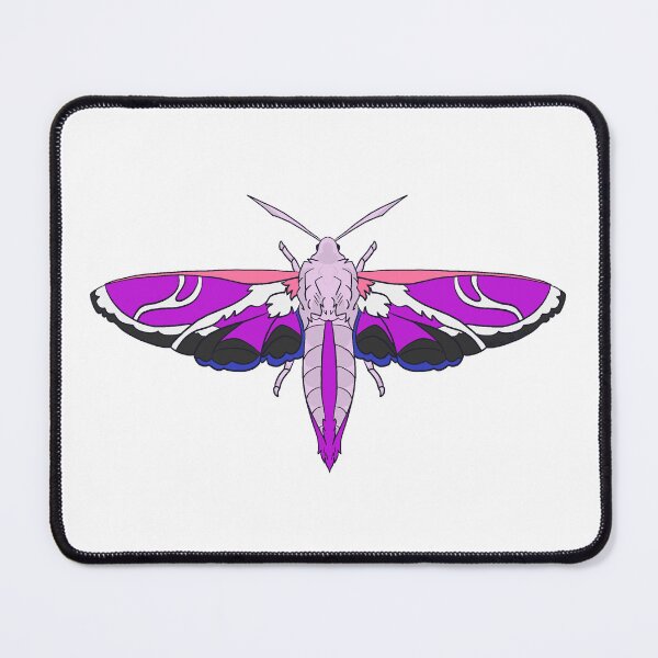 Item preview, Genderfluid Sphinx Moth designed and sold by Sea Sa1t.